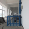 5m Hydraulic Cargo Lift Vertical Warehouse Cargo Elevator Guide Rail Lift Tables